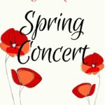 spring concert flyer